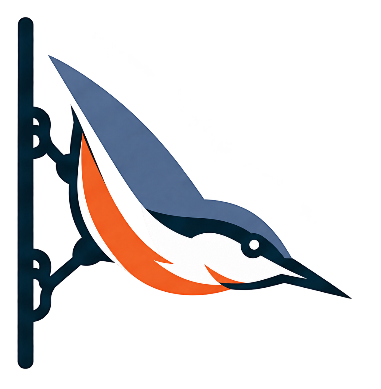 L’oiseau sittelle du logo SITTA